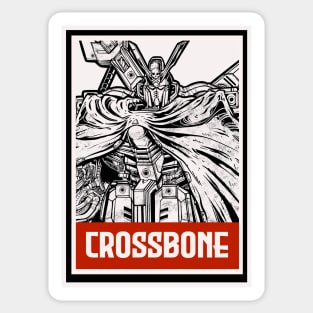 crossbone Sticker